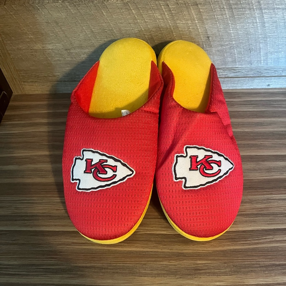 NFL Kansas City Chiefs Mesh Slippers